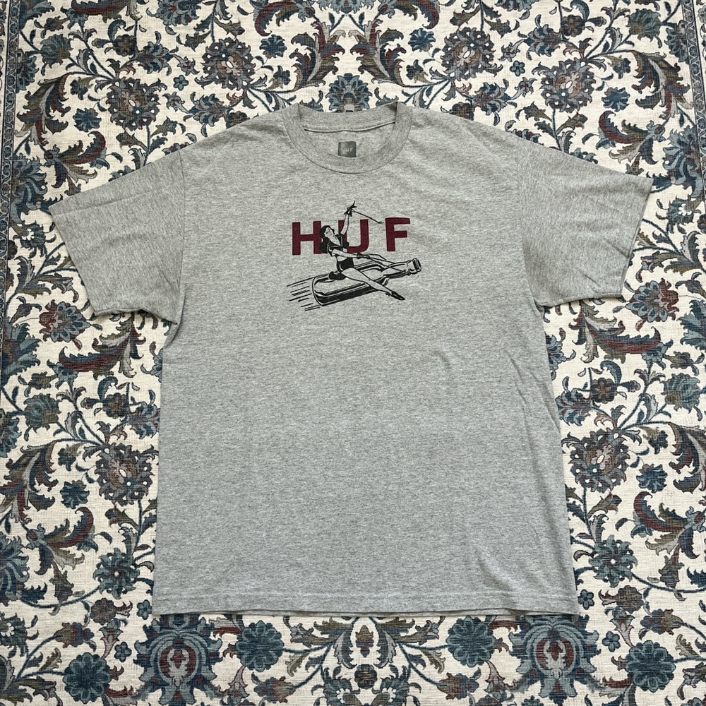 2000’s Gray HUF Bottle Rocket Graphic Tee